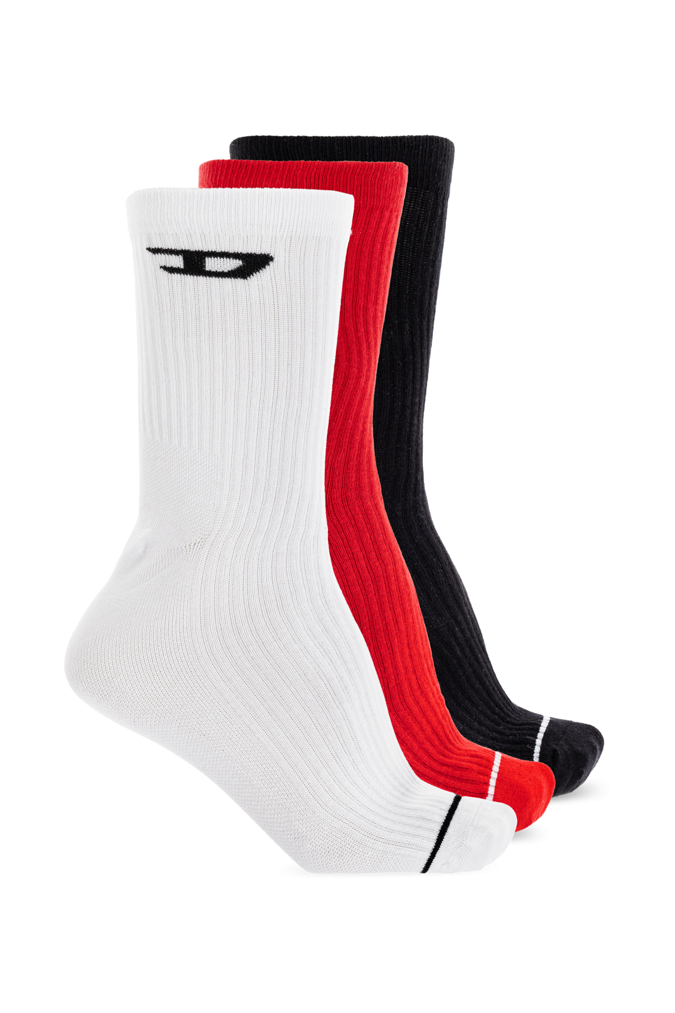 Multicolour 3-pack of socks `SKM-D-TENNIS-CREW` Diesel